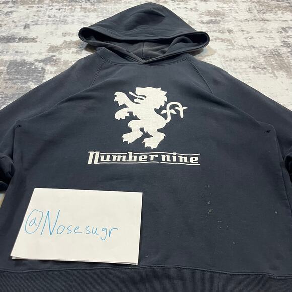 Authentic Number (N)ine SS00 Lambretta Lion Hoodie Sz 4 - Picture 2 of 6